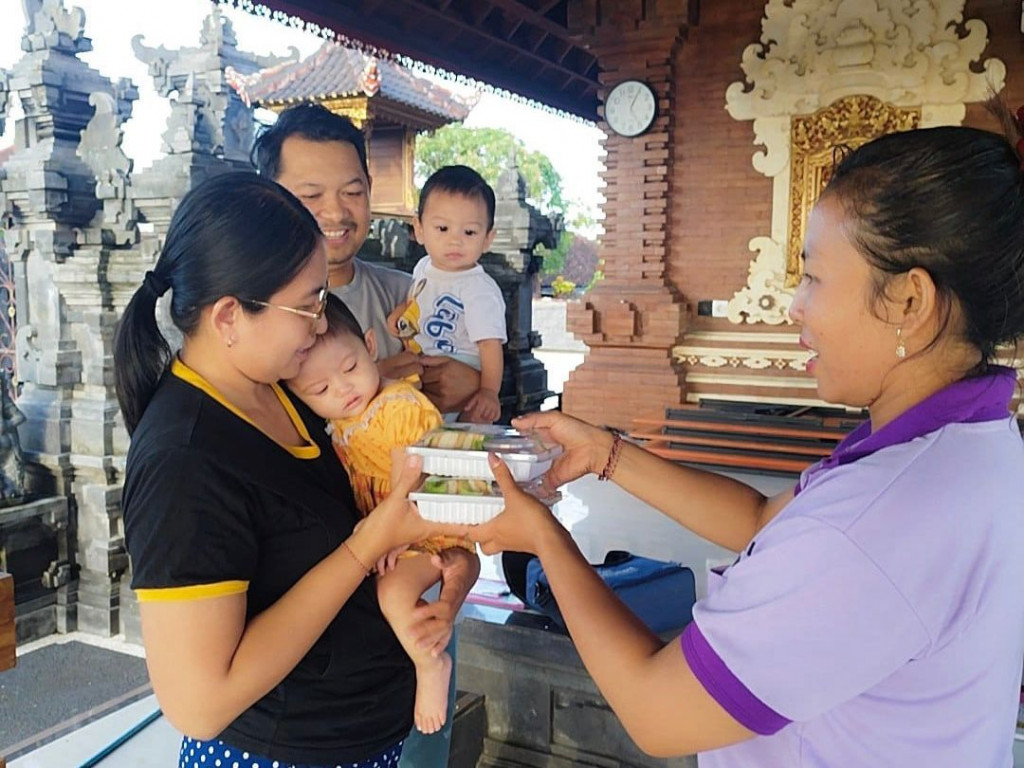 Sandwich Sehat Jadi Menu PMT Balita, Dorong Gizi Seimbang dari Dapur Sehat Desa Dalung